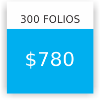 300 folios